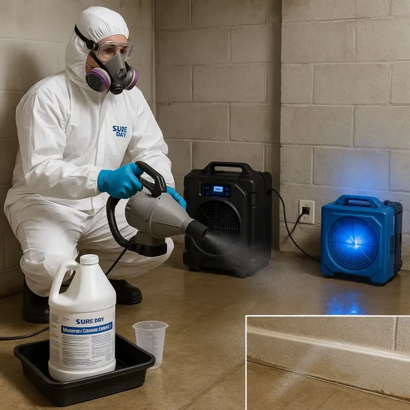 Sanitization and Odor Removal process in Hebron, MD
