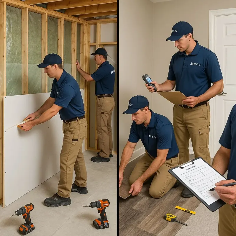 Repairs and Reconstruction process in Hebron, MD